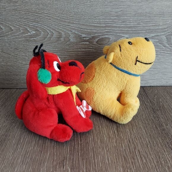 Scholastic Clifford The Big Red Dog & T-Bone Plush Bundle - Picture 2 of 5